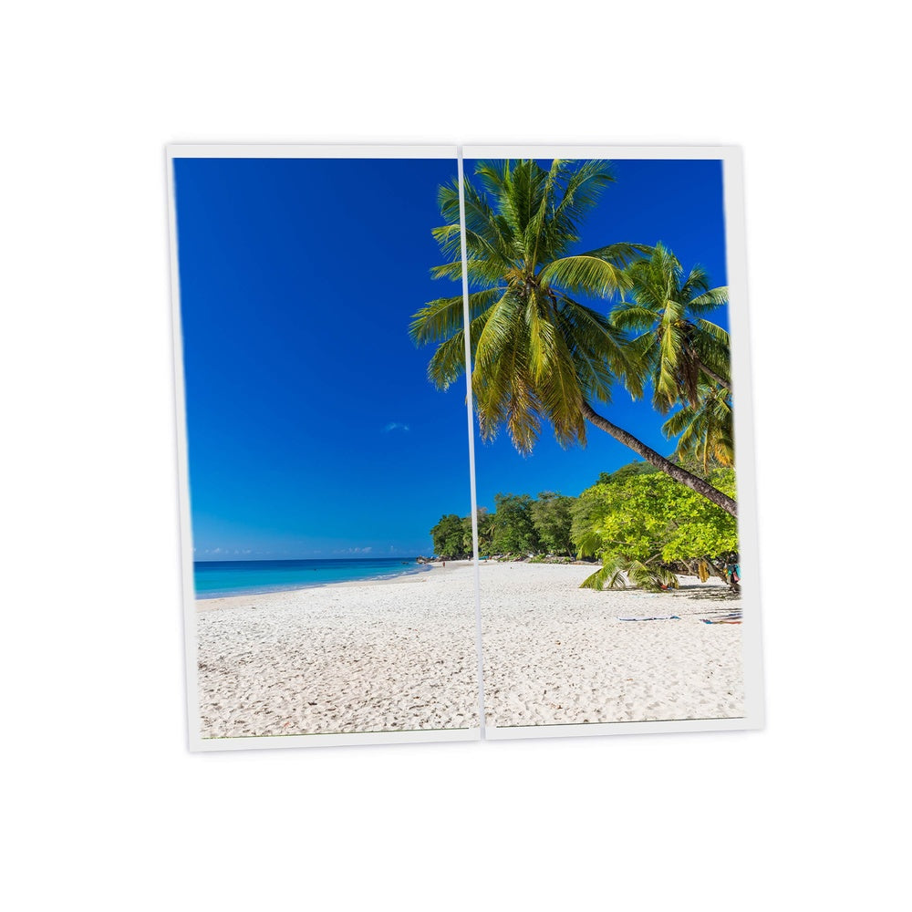 Pack de 2 dalles led imprimées 120x60 Rêve de Plage