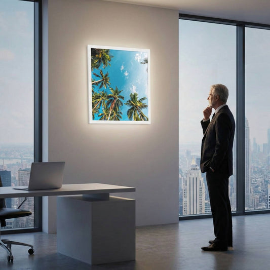 Lumière LED et rythme circadien  pourquoi votre éclairage de bureau impacte votre sommeil | Dalles LED SunshinePanel
