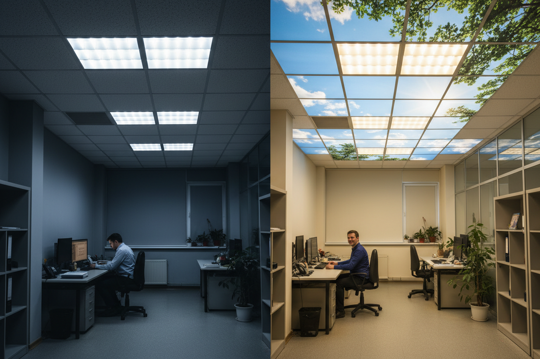 Quel panneau LED choisir ? (Guide 2026) | Dalles LED SunshinePanel