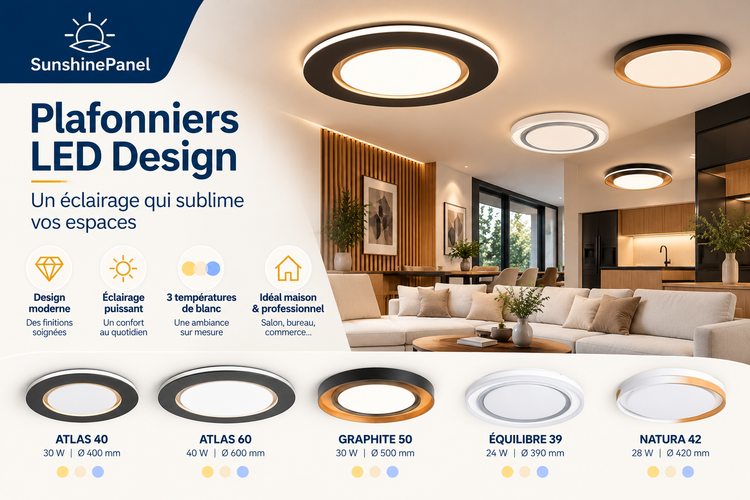 Plafonniers LED Design