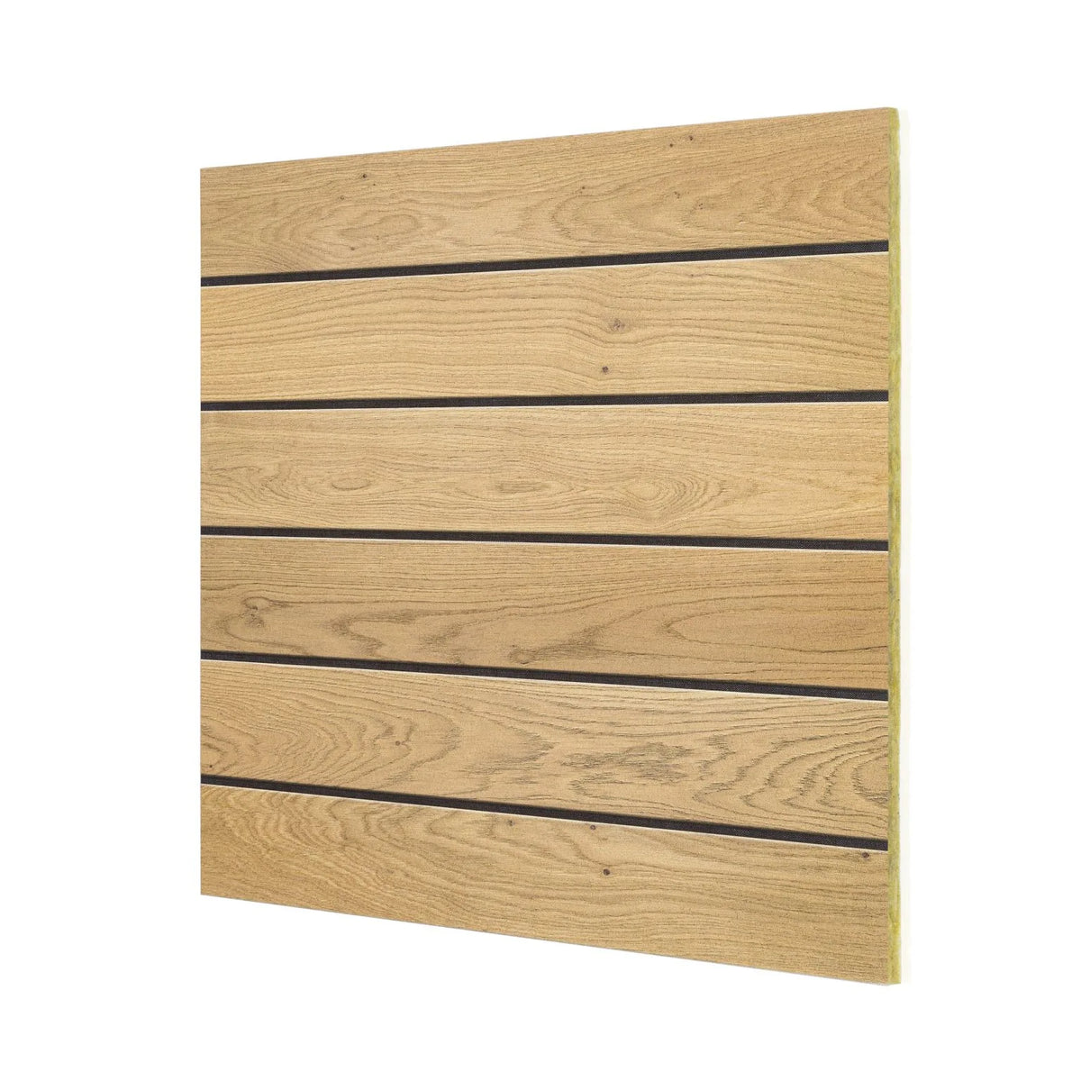 Dalle faux plafond 60x60 lumineuse LED WoodLine Chêne Naturel   Dalle Faux Plafond 60 60 cm Sunshine Panel - Vue 1