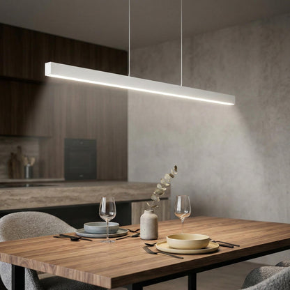 Suspension LED LINEA 120 – 42 W CCT, éclairage double face | SunshinePanel