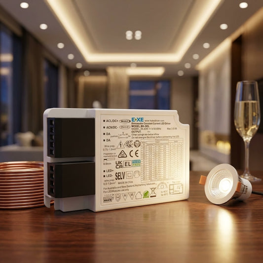 Driver LED Dimmable BOKE DALI/PUSH - vue principale plafond - SunshinePanel