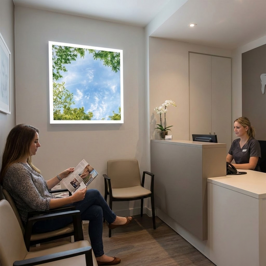 Dalle LED Imprimée Horizon Arboré | SunshinePanel