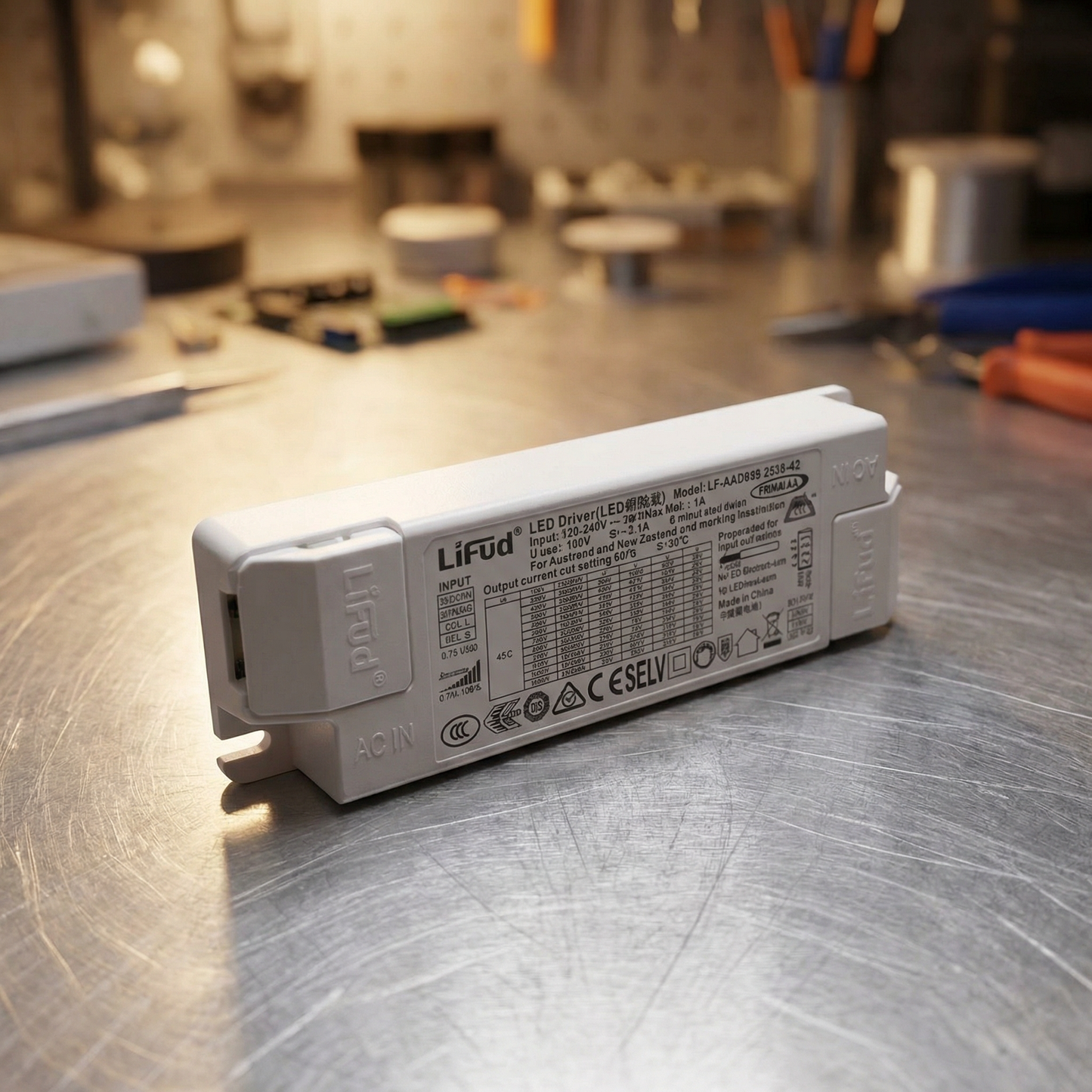 Driver LIFUD Dimmable DALI/PUSH 40W