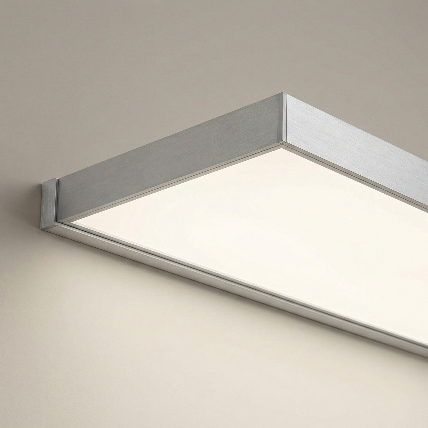 Kit de Fixation - Cadre en Saillie - Installation Plafond - "Pour Dalle 120x60cm"