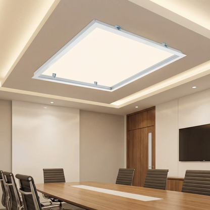 Kit de Fixation - Cadre en Encastrement - Installation Plafond - "Pour Dalle 60x60cm"