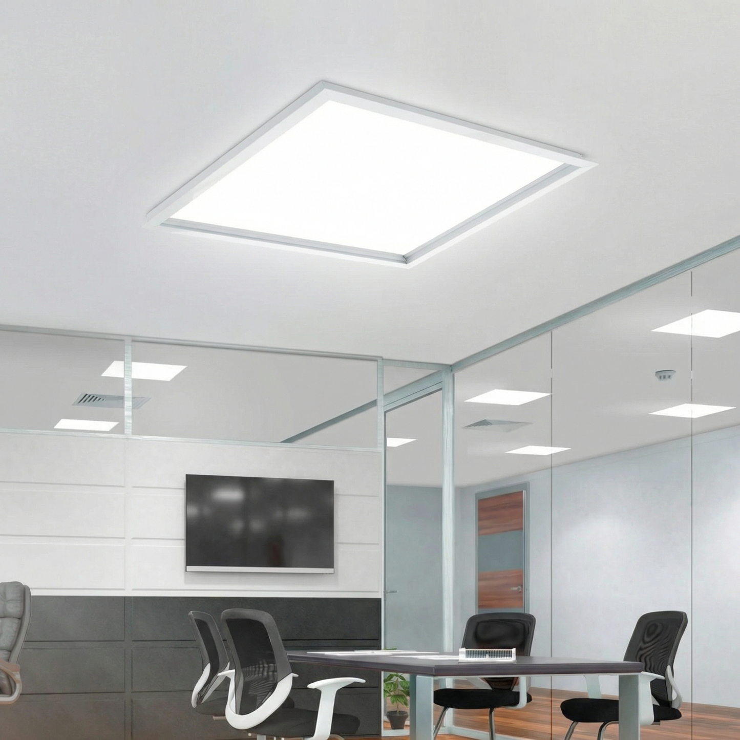 Kit de Fixation - Cadre en Encastrement - Installation Plafond - "Pour Dalle 60x60cm"