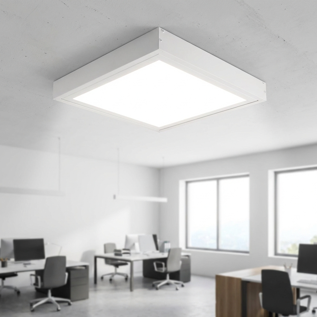 Kit de Fixation - Cadre en Saillie - Installation Plafond - "Pour Dalle 60x60cm"