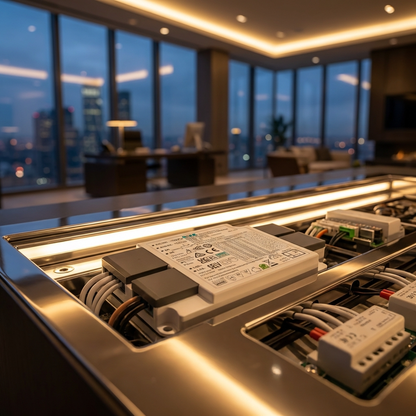 Driver LED Dimmable DALI/PUSH BOKE 42W | Alimentation Dalle LED — vue 6 | SunshinePanel