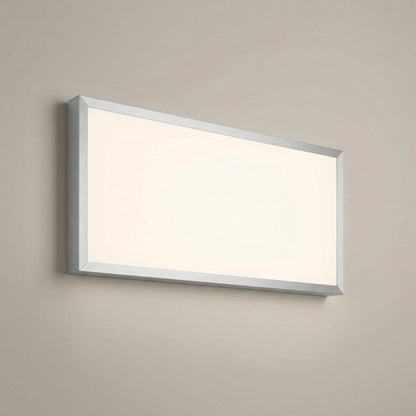 SunshinePanel Kit Fixation Saillie Dalle LED 120�60 cm - Cadre Aluminium Blanc RAL 9016, detail LED et diffuseur PMMA